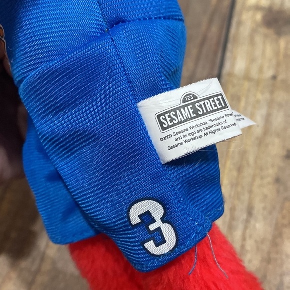 Elmo Basketball Sesame Street Doll 13” plush - Picture 6 of 6